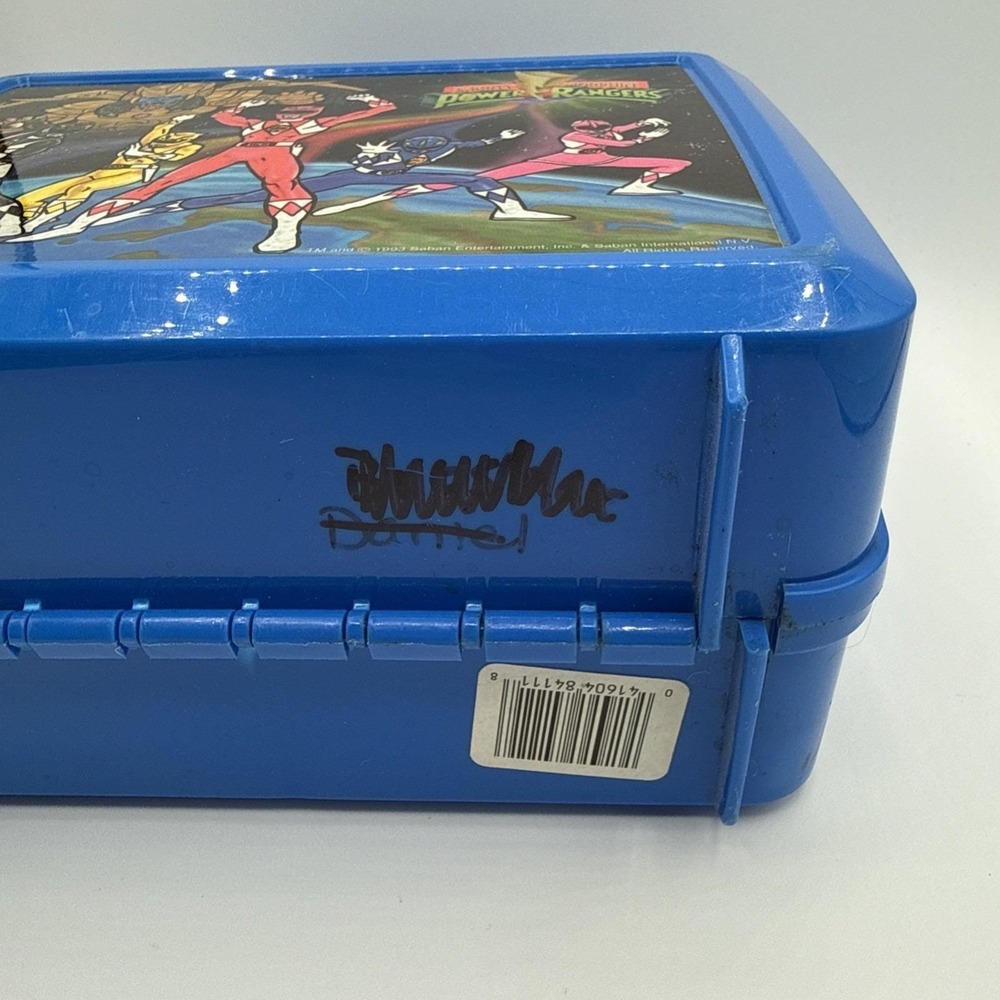 MIGHTY MORPHIN POWER RANGERS Vintage 1993 Lunch Box and Thermos Plastic Aladdin - Picture 10 of 14